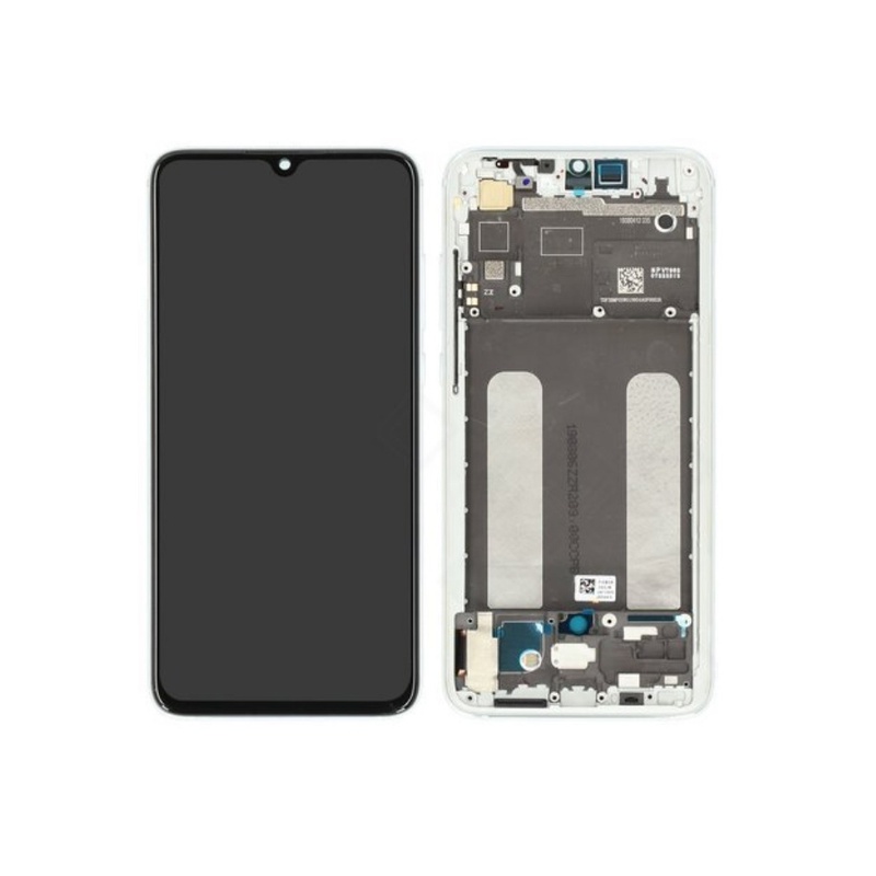 LCD + dotyk + rámeček pro Xiaomi Mi 9 Lite, white (Service Pack)