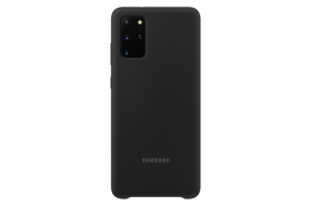 Silikonové pouzdro Silicone Cover EF-PG985TBEGEU pro Samsung Galaxy S20 plus, černá