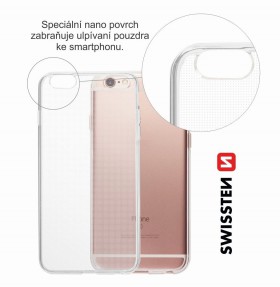Pouzdro Swissten Clear Jelly Samsung Galaxy A71, transparentní