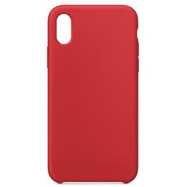 Silikonové pouzdro Swissten Liquid pro Apple iPhone XR, červená