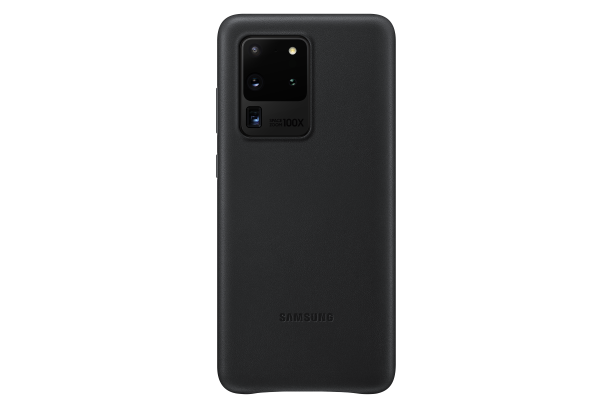 Ochranný kryt Leather Cover pro Samsung Galaxy S20 ultra, černá