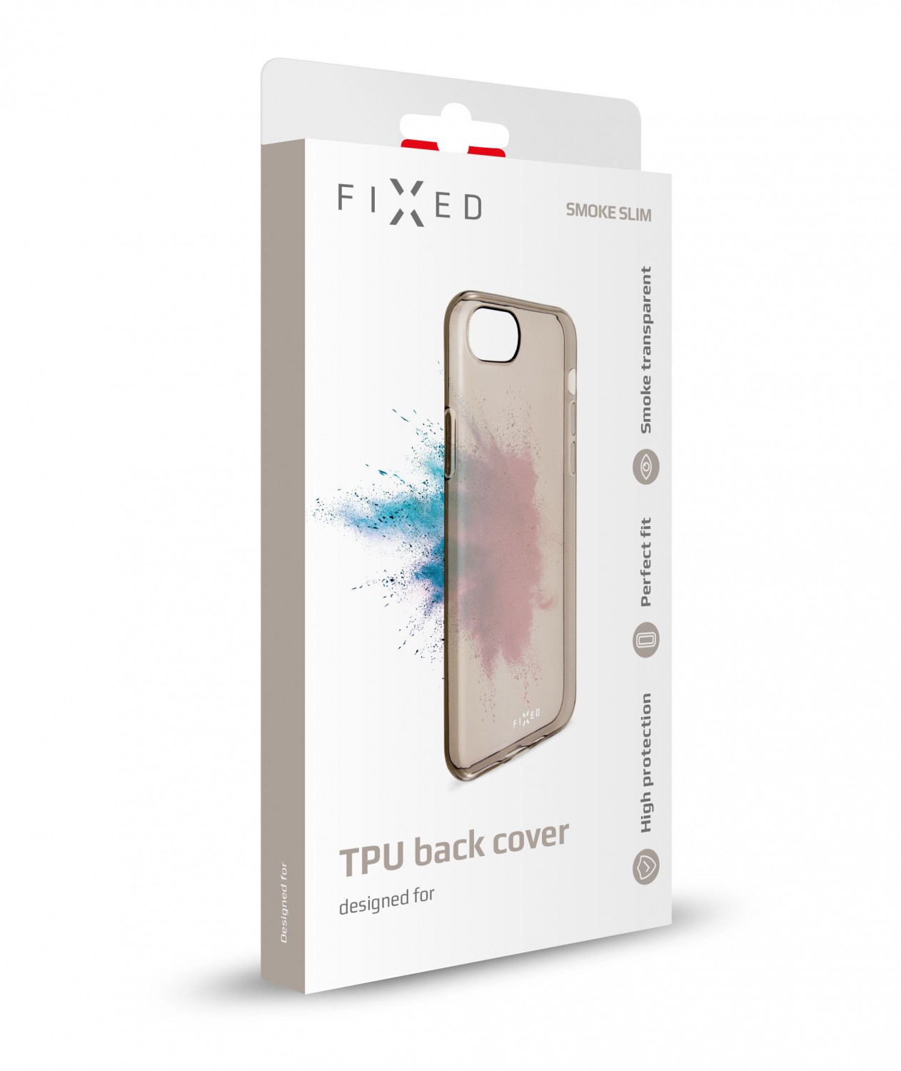 Silikonové pouzdro FIXED Slim pro Apple iPhone 11, kouřová