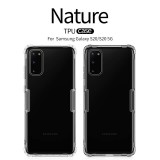 Silikonové pouzdro Nillkin Nature pro Samsung Galaxy S20, šedá
