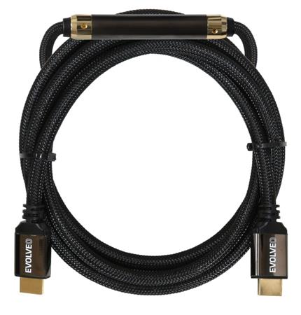 HDMI kabel EVOLVEO XXtremeCord 2.0, 20 metrů + zesilovač sig., podpora UltraHD 4K2K/HDR