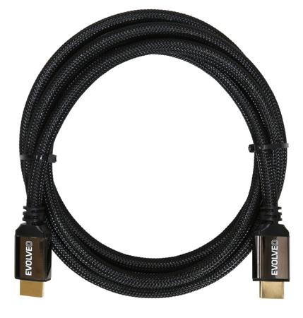 HDMI kabel EVOLVEO XXtremeCord, 2.0b, 1 metr, podpora UltraHD 4K2K/HDR