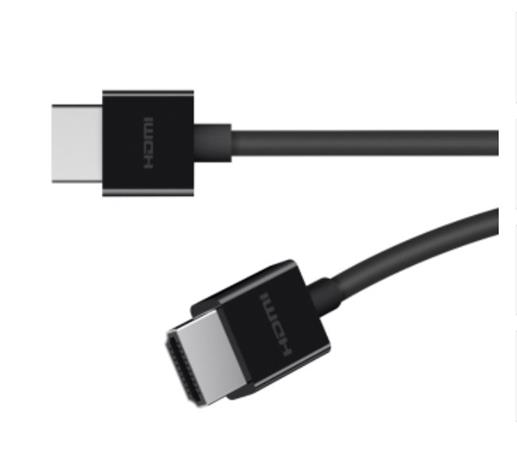 Vysokorychlostní HDMI kabel Belkin 2.1- 8K - 2m, černá