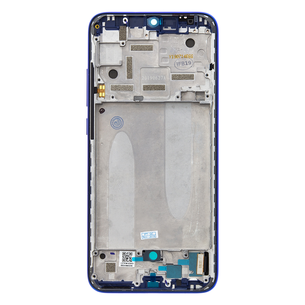 LCD + dotyk + přední kryt pro Xiaomi Mi A3, blue