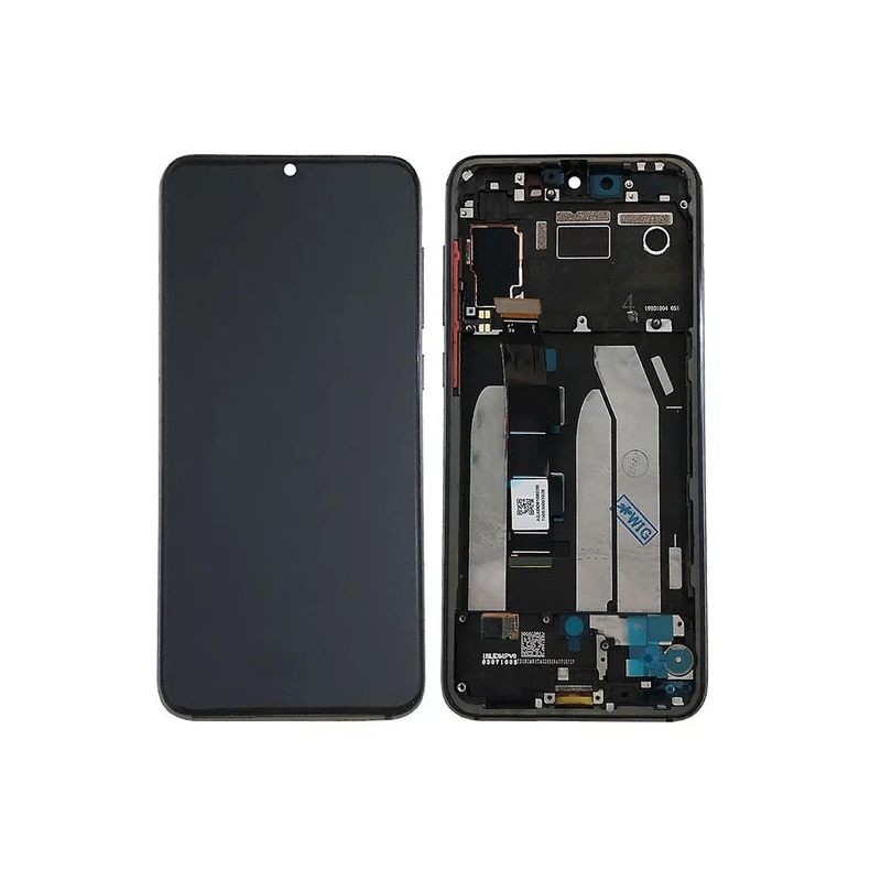 LCD + dotyk + rámeček pro Xiaomi Mi 9 SE, violet black (Service Pack)