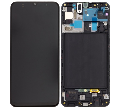 LCD + dotyková deska pro Samsung Galaxy A71, black + DOPRAVA ZDARMA