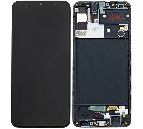 LCD + dotyková deska pro Samsung Galaxy A30s, black