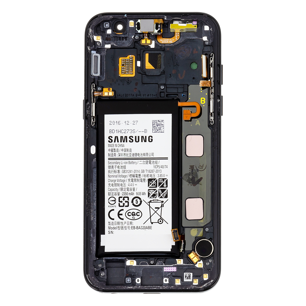 LCD + dotyková deska pro Samsung Galaxy A3 2017, black