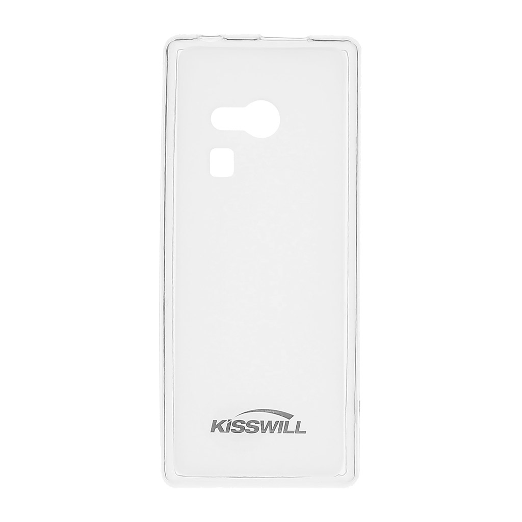 Silikonové pouzdro Kisswill pro Nokia 216, čirá