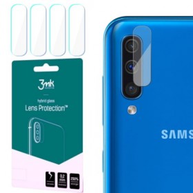 Hybridní sklo 3mk Lens ochrana kamery pro Samsung Galaxy A51, 4ks