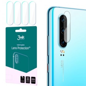 Hybridní sklo 3mk Lens ochrana kamery pro Huawei P30, 4ks