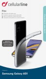 Extratenký zadní kryt Cellularline Fine pro Samsung Galaxy A51, transparentní