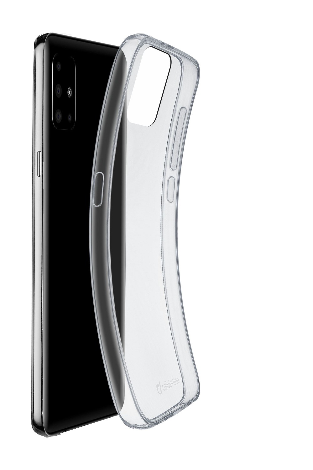 Extratenký zadní kryt Cellularline Fine pro Samsung Galaxy A51, transparentní