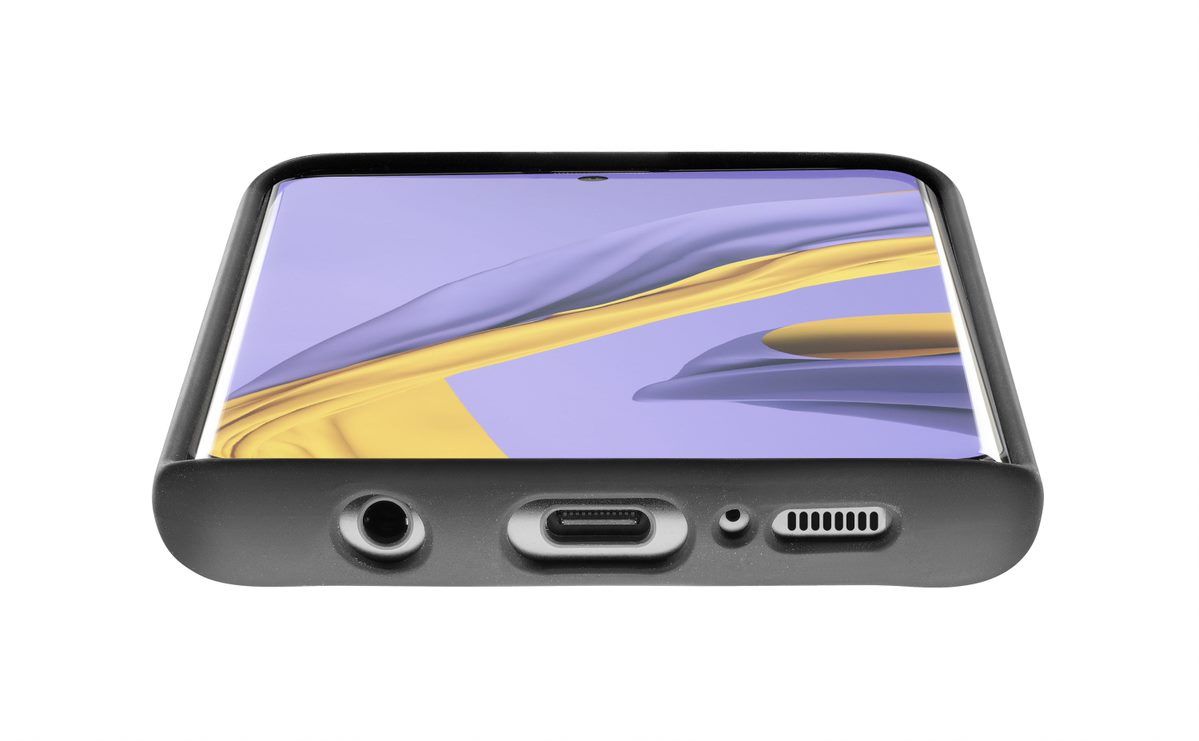 Silikonový kryt Cellularline SENSATION pro Samsung Galaxy A51, černá