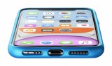 Silikonový kryt Cellularline Sensation Metallic pro Apple iPhone 11, tyrkysová