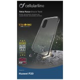 Pouzdro Cellularline Tetra Force Shock-Twist pro Huawei P20, transparentní