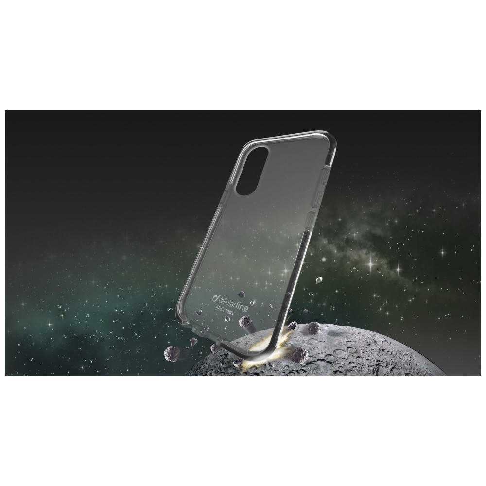 Pouzdro Cellularline Tetra Force Shock-Twist pro Huawei P20, transparentní