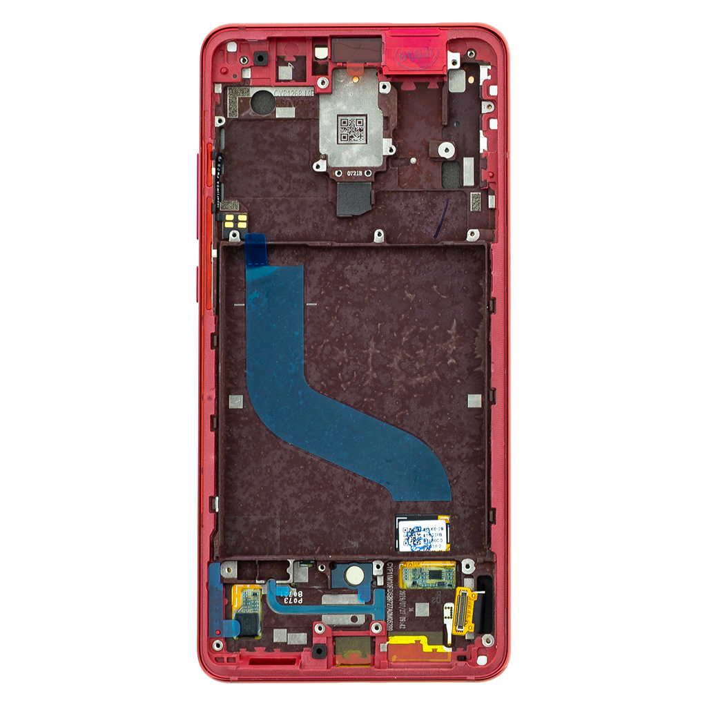 LCD + dotyk + přední kryt pro Xiaomi Mi 9T, red