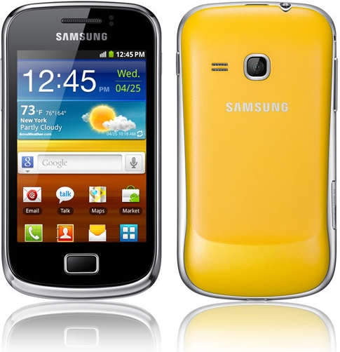 Samsung S6500 Galaxy Mini II Yellow