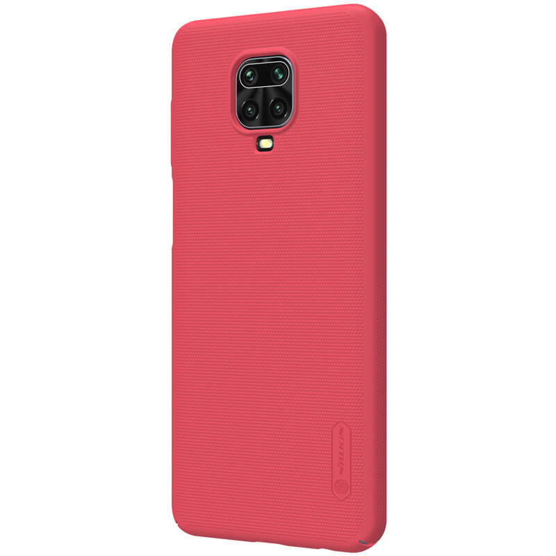 Zadní kryt Nillkin Super Frosted pro Xiaomi Redmi Note 9 PRO/MAX/Note 9S, červená