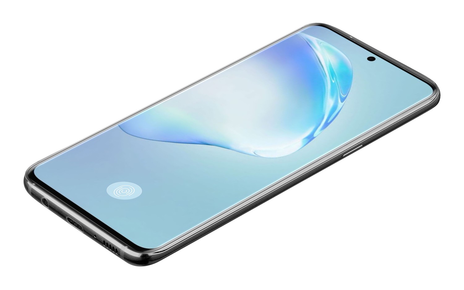 Ochranné tvrzené sklo pro Cellularline Glass pro Samsung Galaxy S20+, černá
