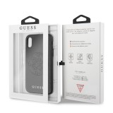 Guess Saffiano Zadní kryt GUHCPXRSSASBK pro Apple iPhone X/Xs black