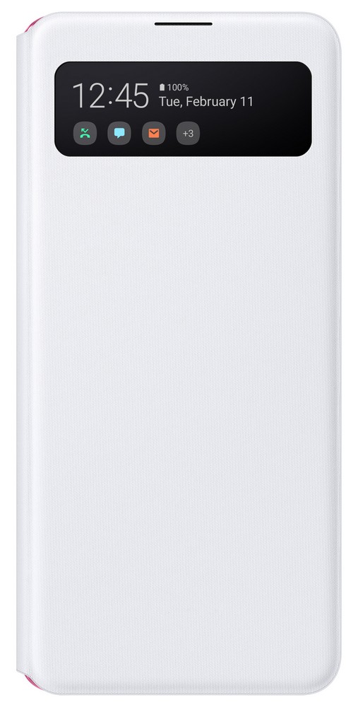 Samsung S-View flipové pouzdro EF-EA415PWE Samsung Galaxy A41 white