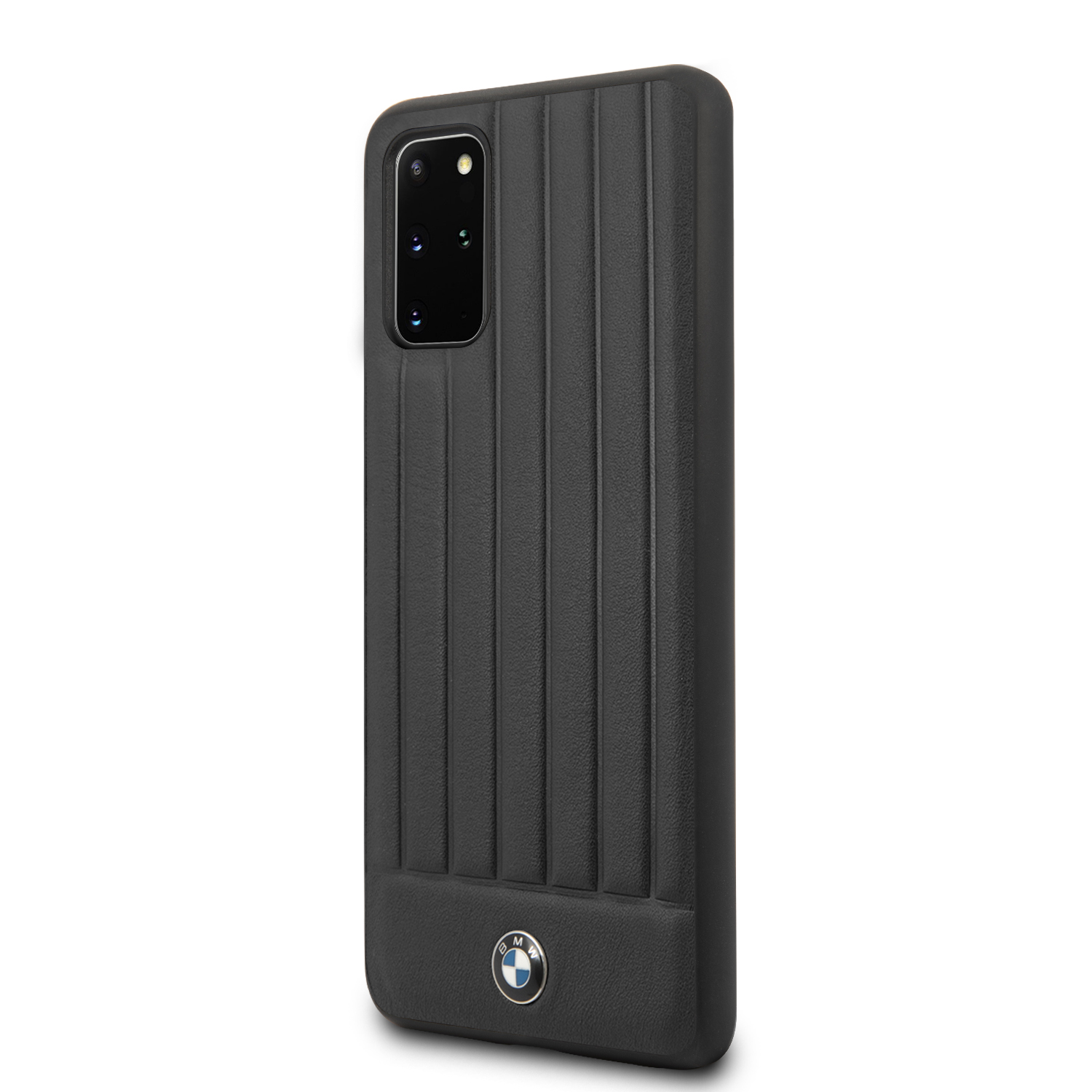BMW Leather Lines zadní kryt BMHCS67POCBK Samsung Galaxy S20+ black