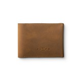 Kožená peněženka FIXED Smile Wallet se smart trackerem a motion senzorem, hnědá