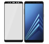 Tvrzené sklo 3mk FlexibleGlass Max pro Samsung Galaxy A8 2018, černá
