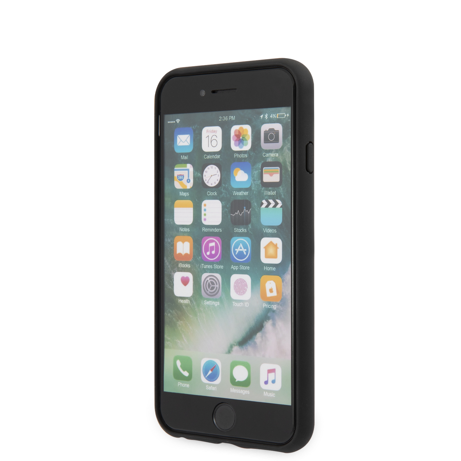 Zadní kryt Guess Lizard Hard Case pro Apple iPhone 8/SE 2020, černá