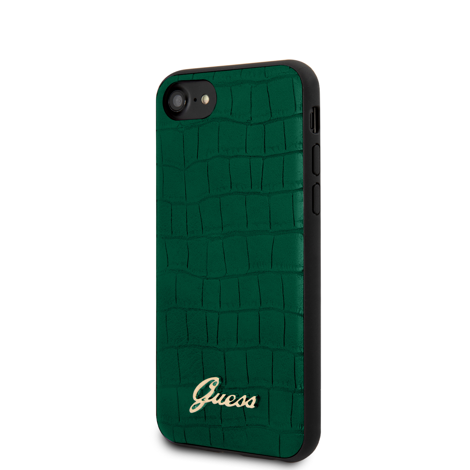 Zadní kryt Guess Croco pro Apple iPhone 7/8/SE 2020, zelená