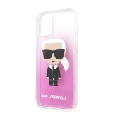 Karl Lagerfeld Iconik kryt KLHCN65TRDFKPI Apple iPhone 11 Pro Max gradient pink