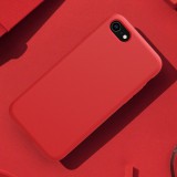 Silikonové pouzdro Nillkin Flex Pure Liquid pro Apple iPhone 7/8/SE2020, červená