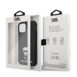 Karl Lagerfeld Saffiano Iconik kryt KLHCN61IKFBMBK Apple iPhone 11 black
