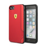 Ferrari On Track Rubber Zadní kryt FESITHCI8RE Apple iPhone 7/8/SE 2020 red