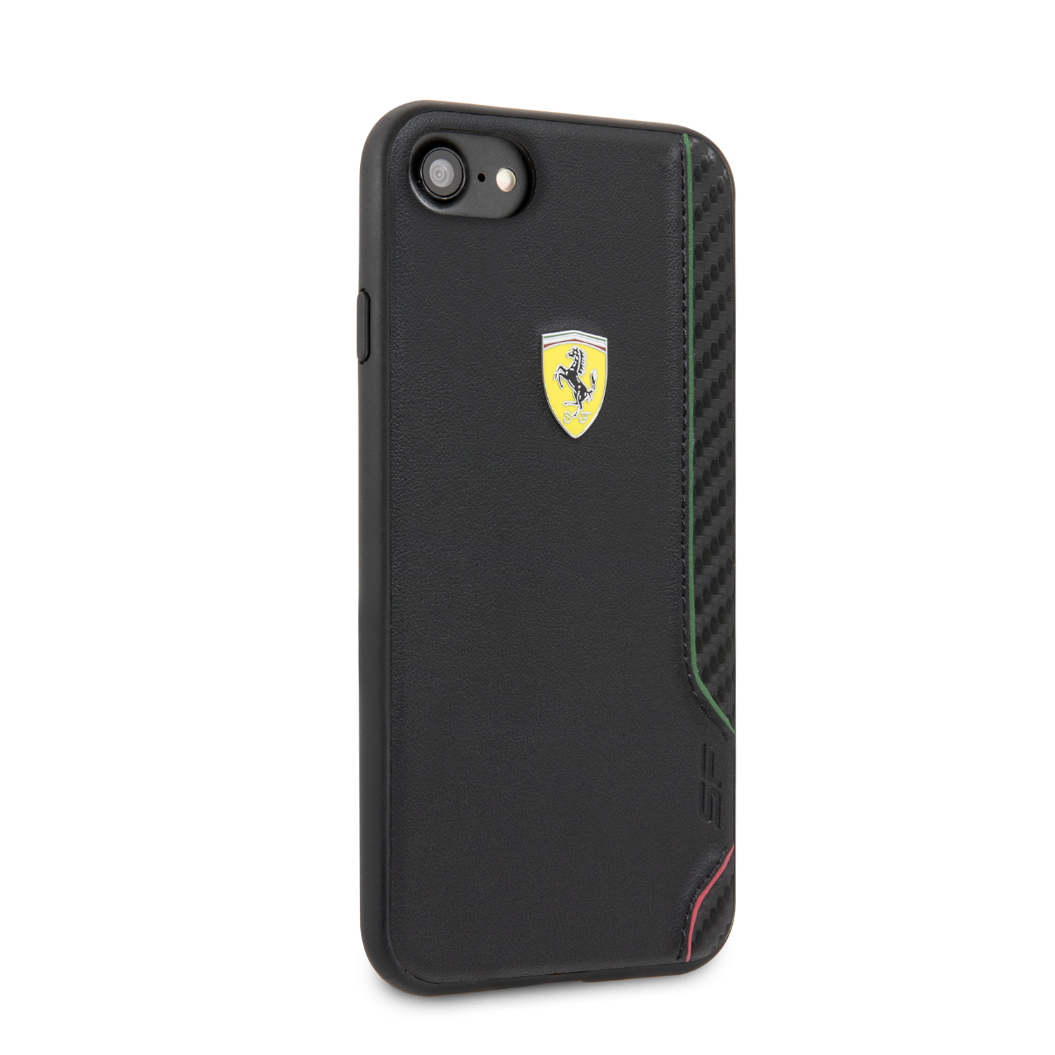 Ferrari On Track Rubber Zadní kryt FESITHCI8BK Apple iPhone 7/8/SE 2020 black