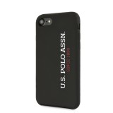 Silikonový kryt U.S. Polo pro Apple iPhone 8/SE2020, black