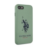 Silikonový kryt U.S. Polo Big Horse pro Apple iPhone 8/SE2020, green