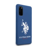 Silikonový kryt U.S. Polo pro Samsung Galaxy S20, navy