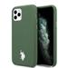 Silikonový kryt U.S. Polo Wrapped pro Apple iPhone 11 Pro, green