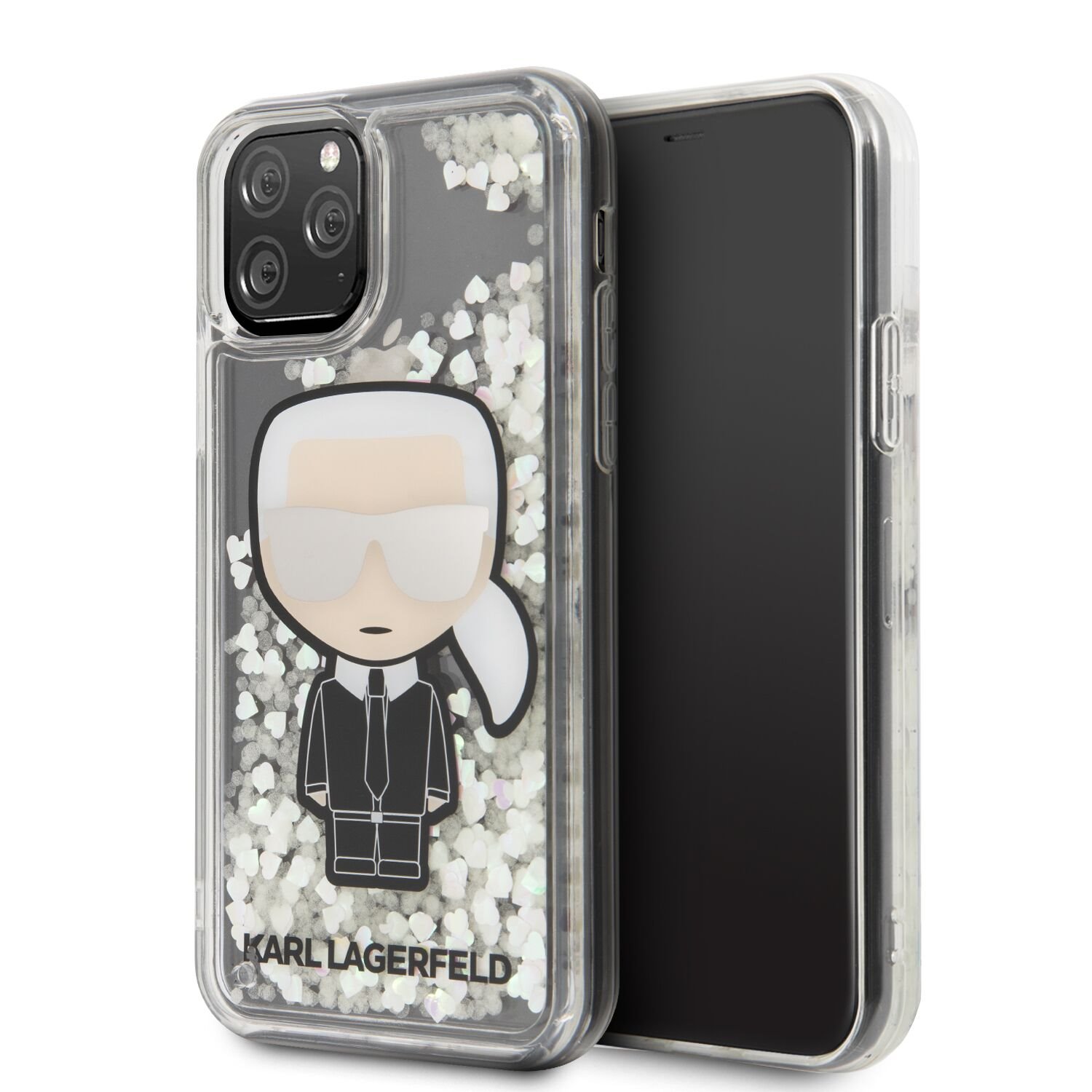 Karl Lagerfeld Glitter Iridescente zadní kryt KLHCN65LGIRKL Apple iPhone 11 Pro Max 