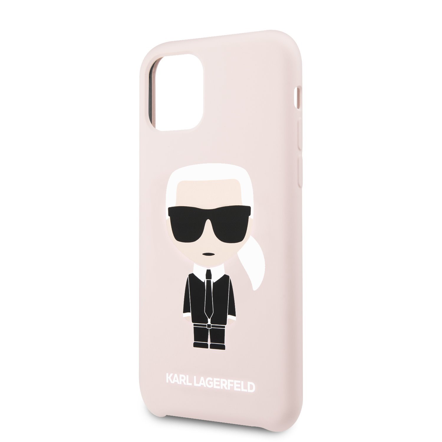 Karl Lagerfeld silikonový kryt KLHCN65SLFKPI Apple iPhone 11 Pro Max pink
