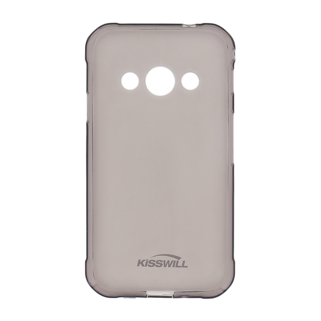 Silikonové pouzdro Kisswill pro Motorola G8 Plus, černá
