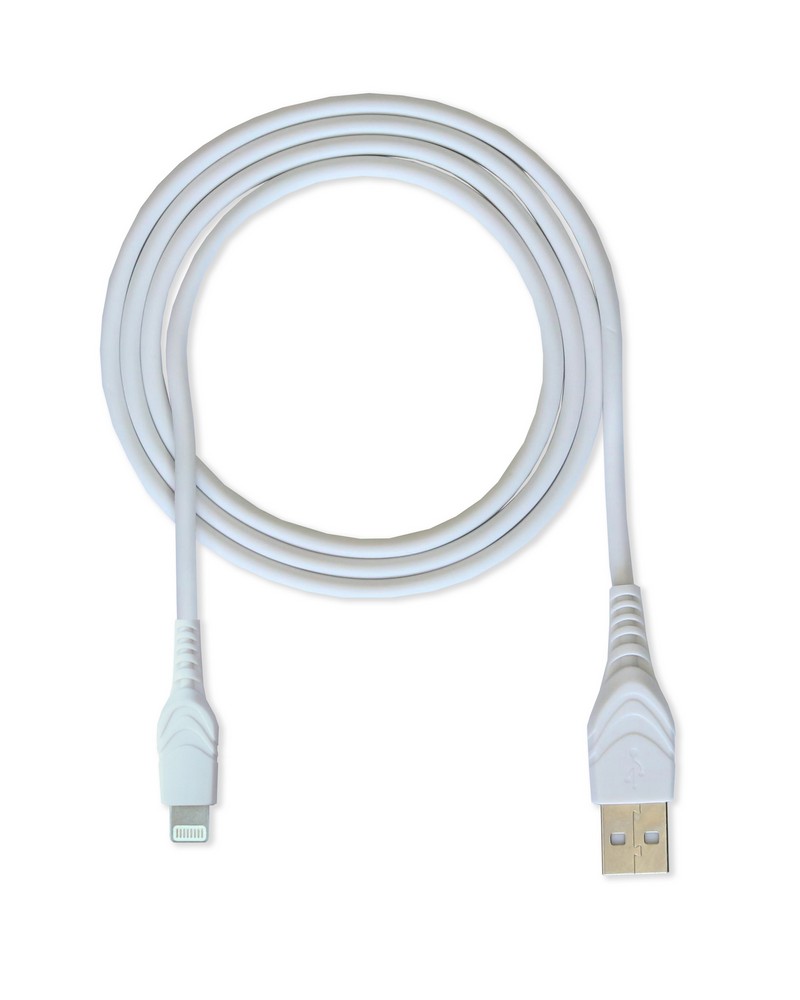 Datový kabel CUBE1 USB > Lightning, 2m, bílá