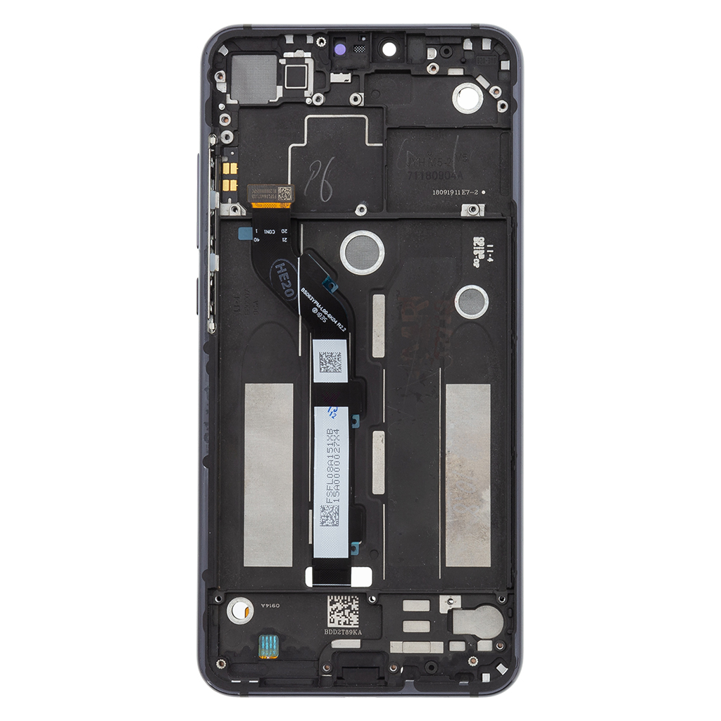 LCD + dotyk + přední kryt pro Xiaomi Mi9 Lite, black