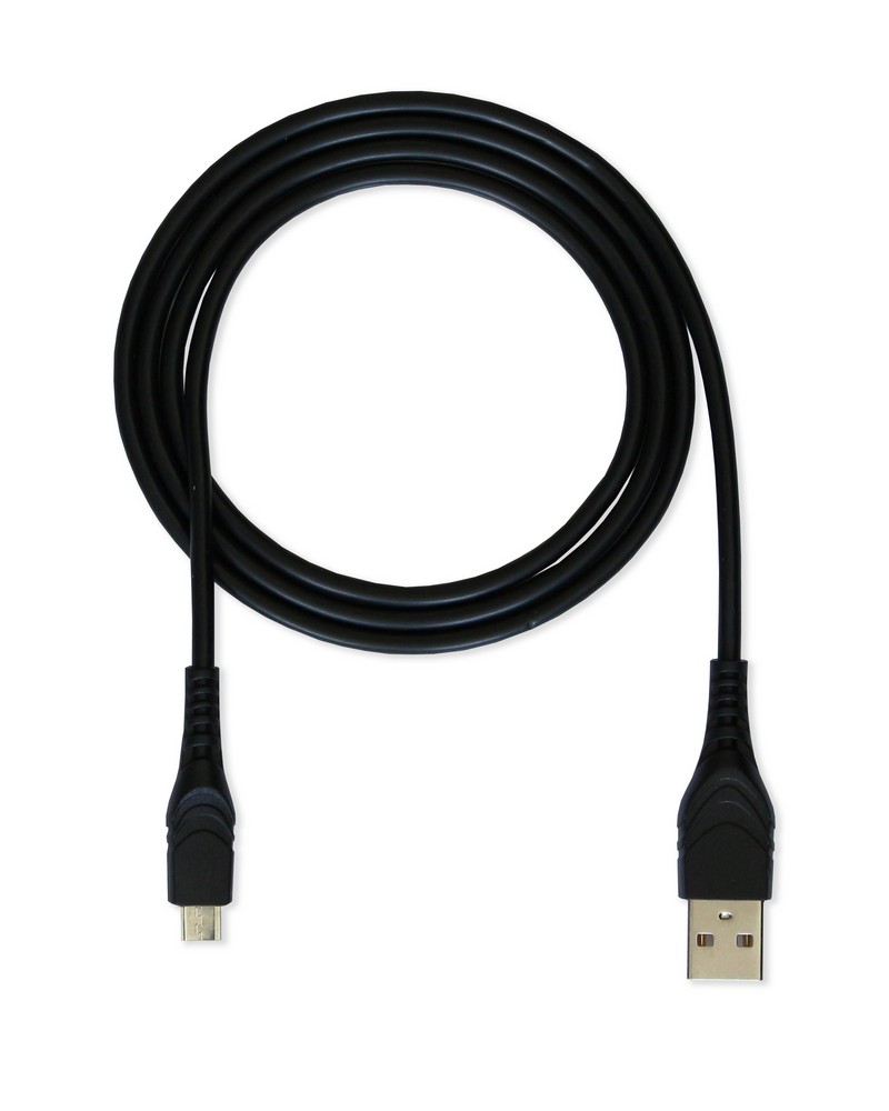 Levně Datový kabel CUBE1 USB > microUSB, 2m, černá